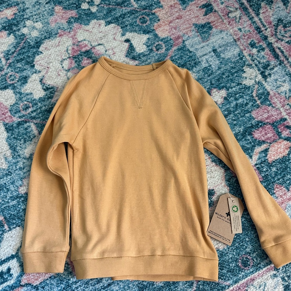 Modern Burlap sweatshirt NEW Size 2-3Y